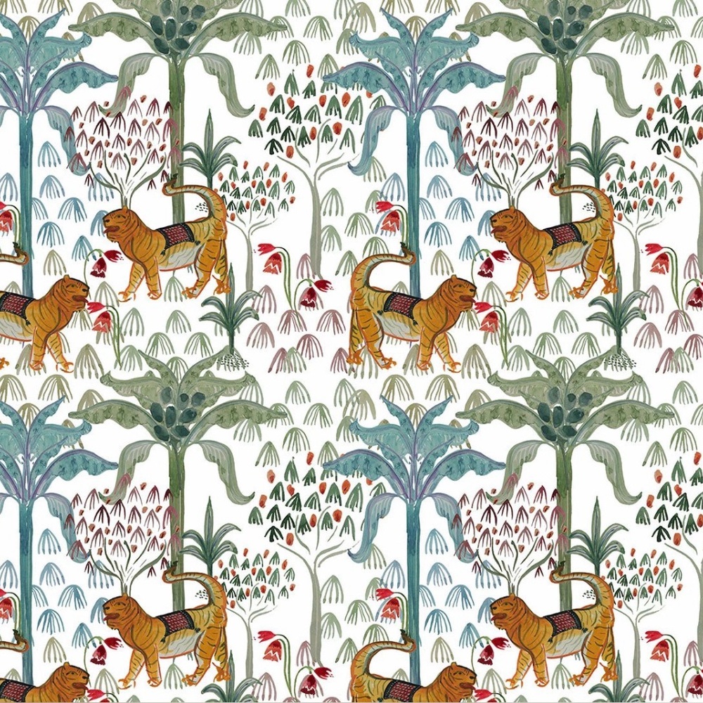 Jungalow Tigris Peel
& Stick Wallpaper by Justina Blankey